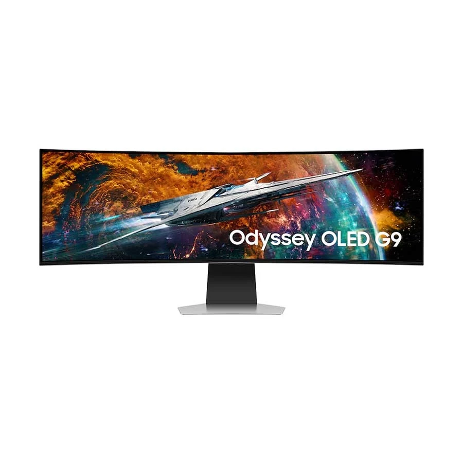 Samsung Odyssey Neo G9 G95NC 57 Inch Dual 4K UHD Gaming Monitor (Tri HDMI, DP, Headphone, Dual USB) #LS57CG952NUXXU / LS57CG952NMXUE (No Warranty)